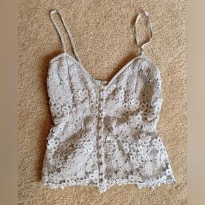 Abercrombie and Fitch Lace Tank